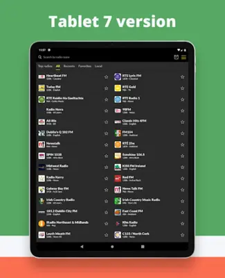 Radio Ireland FM online android App screenshot 1