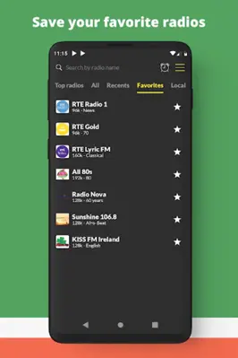 Radio Ireland FM online android App screenshot 5