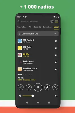 Radio Ireland FM online android App screenshot 6